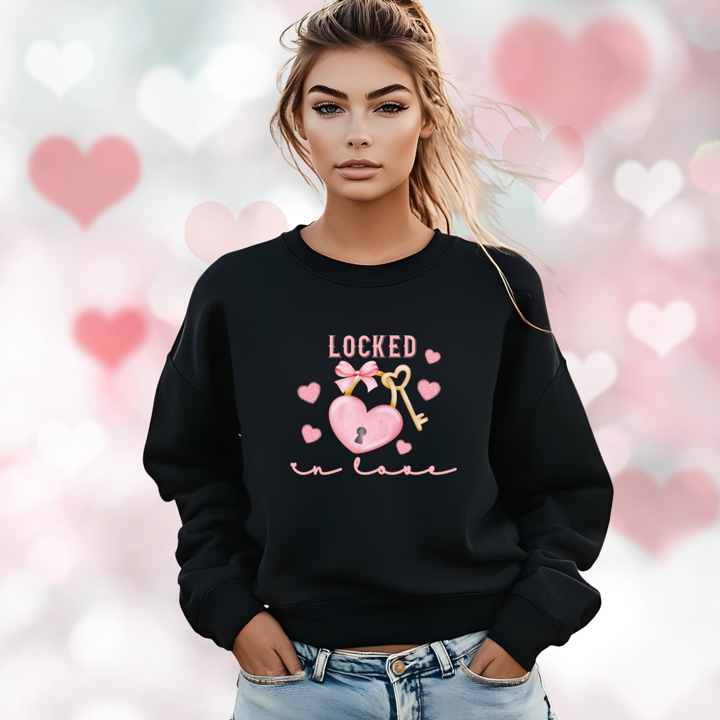 Locked in Love Crewneck Sweatshirt