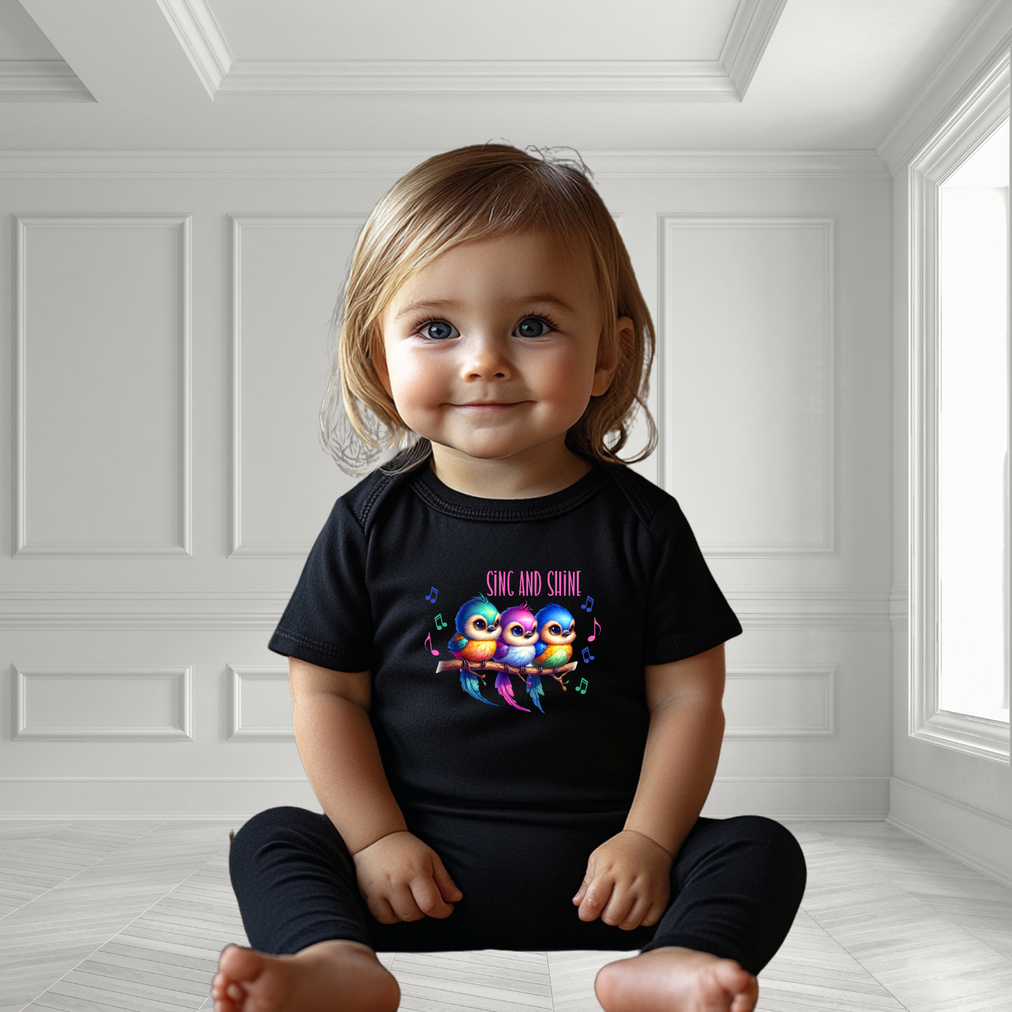 Sing & Shine Infant Short Sleeve Onesie