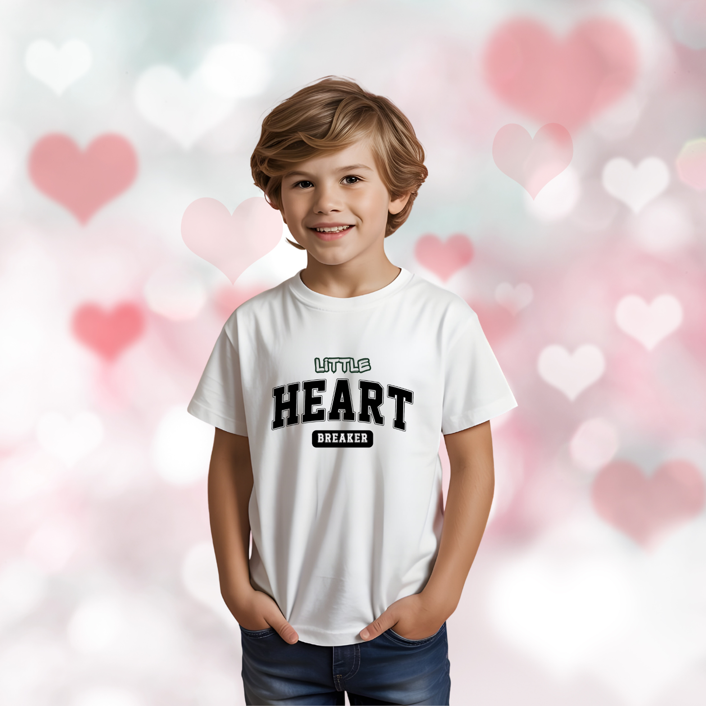 Little Heart Breaker Kid's T‑Shirt