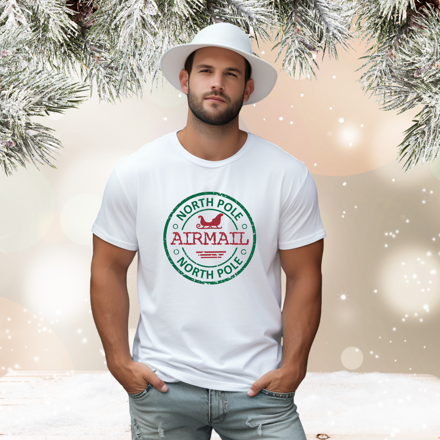 North Pole Airmail T‑Shirt