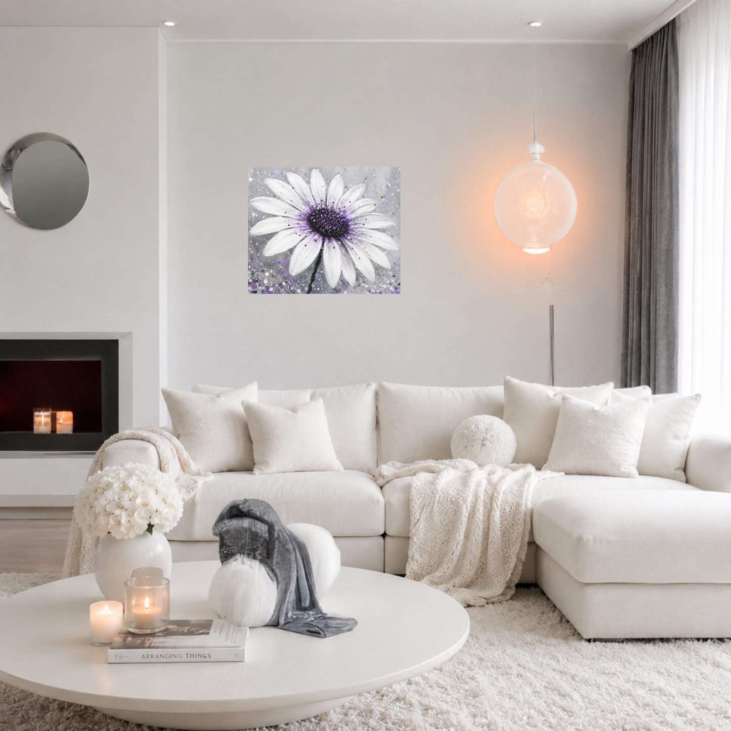 Lavender Elegance Canvas Wall Art