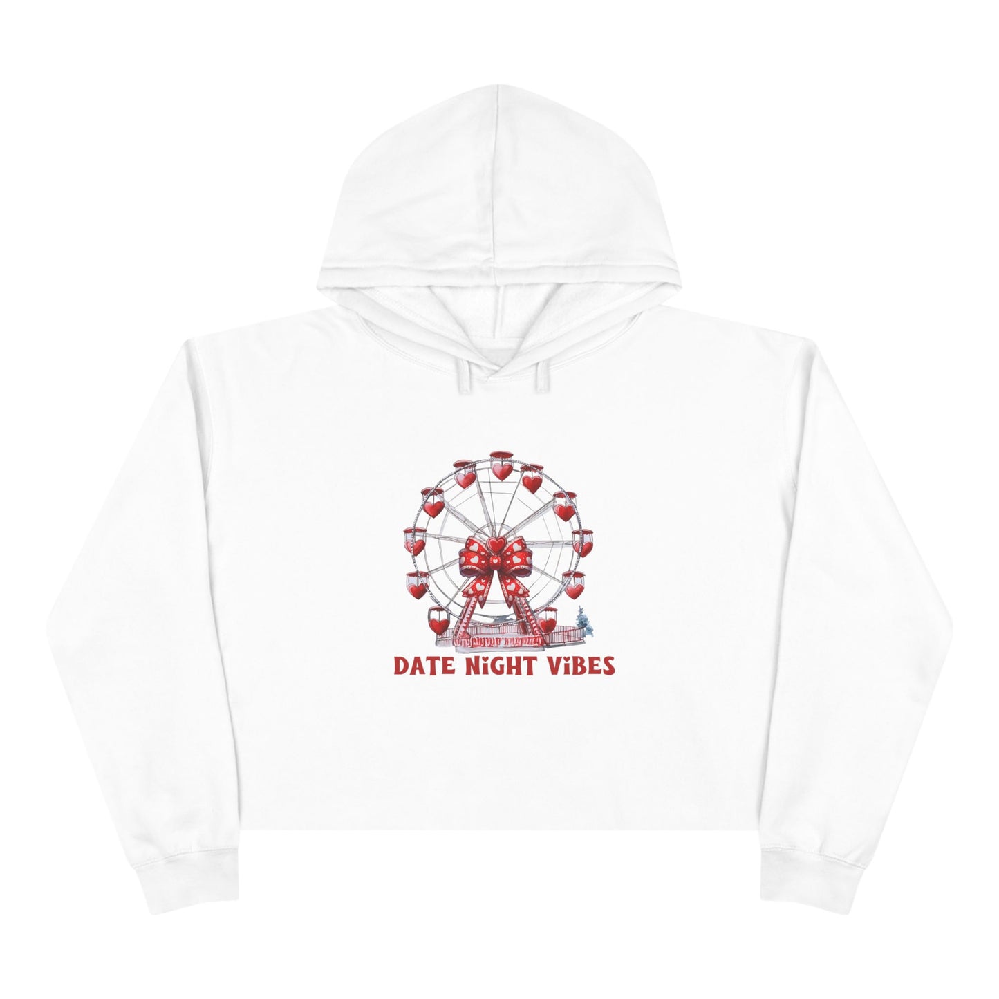 Date Night Vibes Crop Hoodie