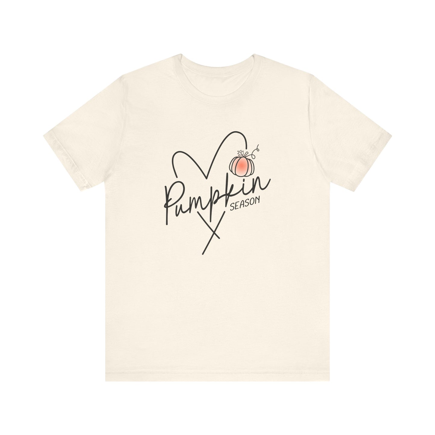 Pumpkin Season Heart T-Shirt