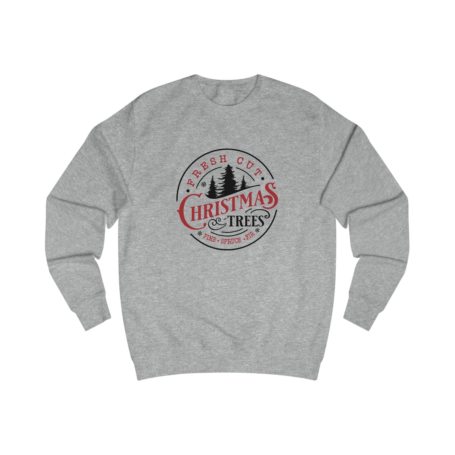 Fresh Cut Christmas Trees Crewneck Sweatshirt