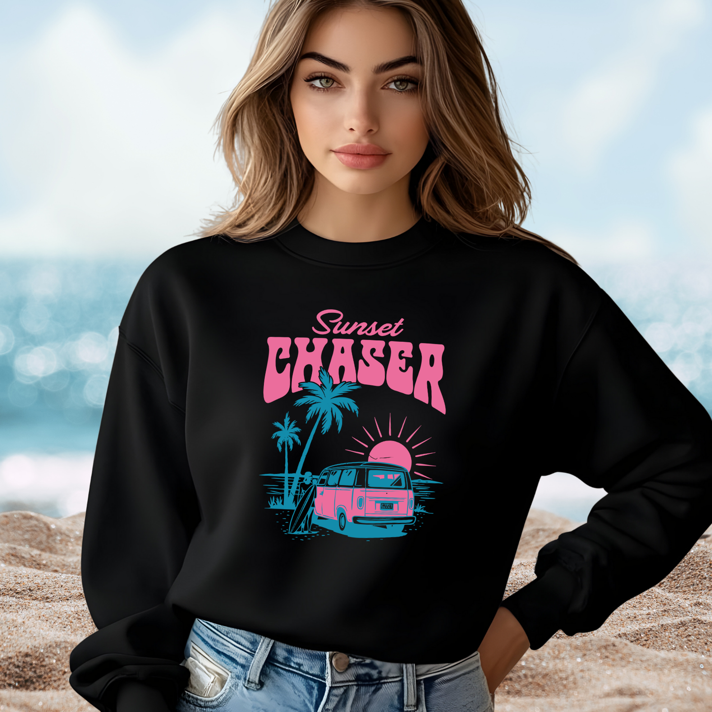 Sunset Chaser Crewneck Sweatshirt