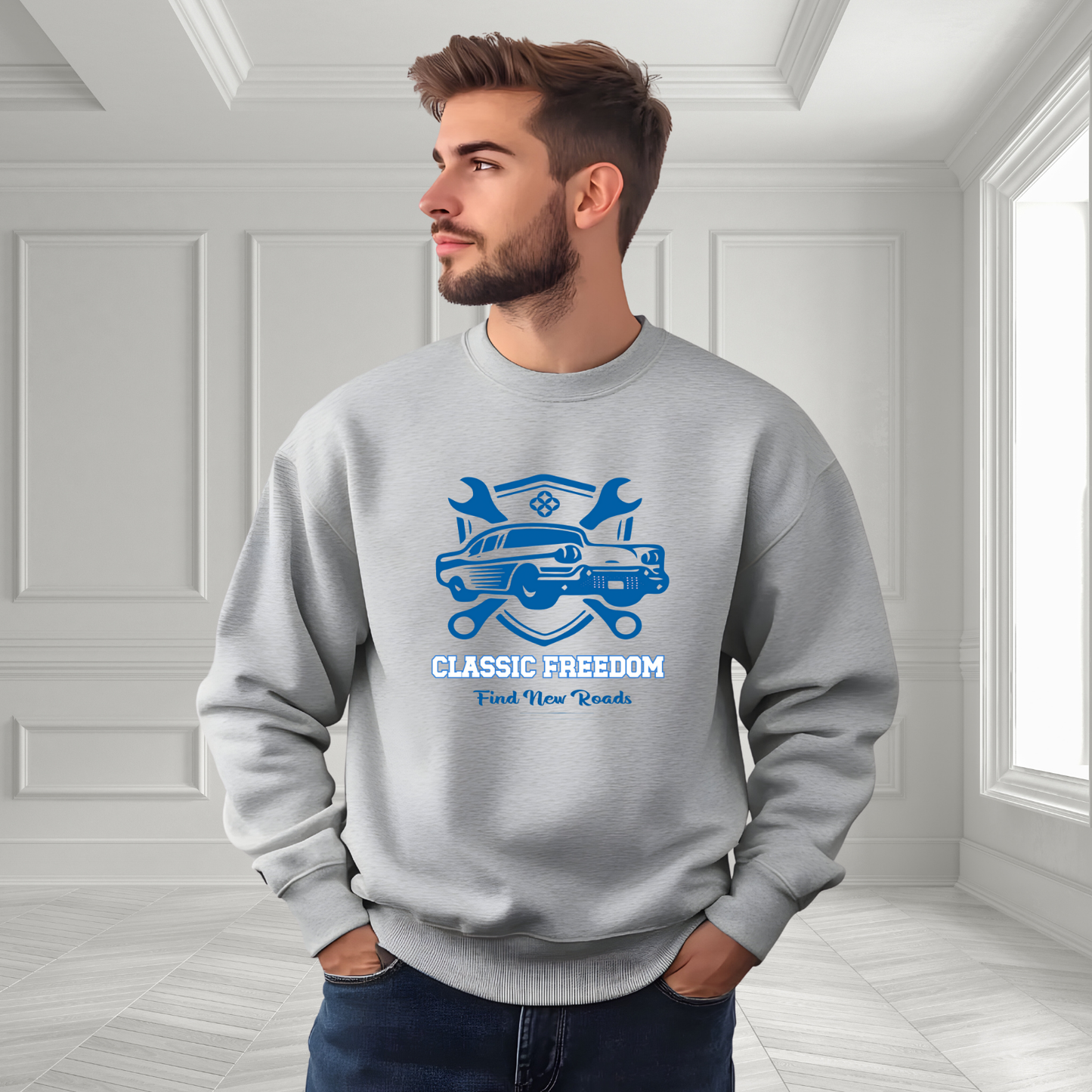 Classic Freedom Crewneck Sweatshirt