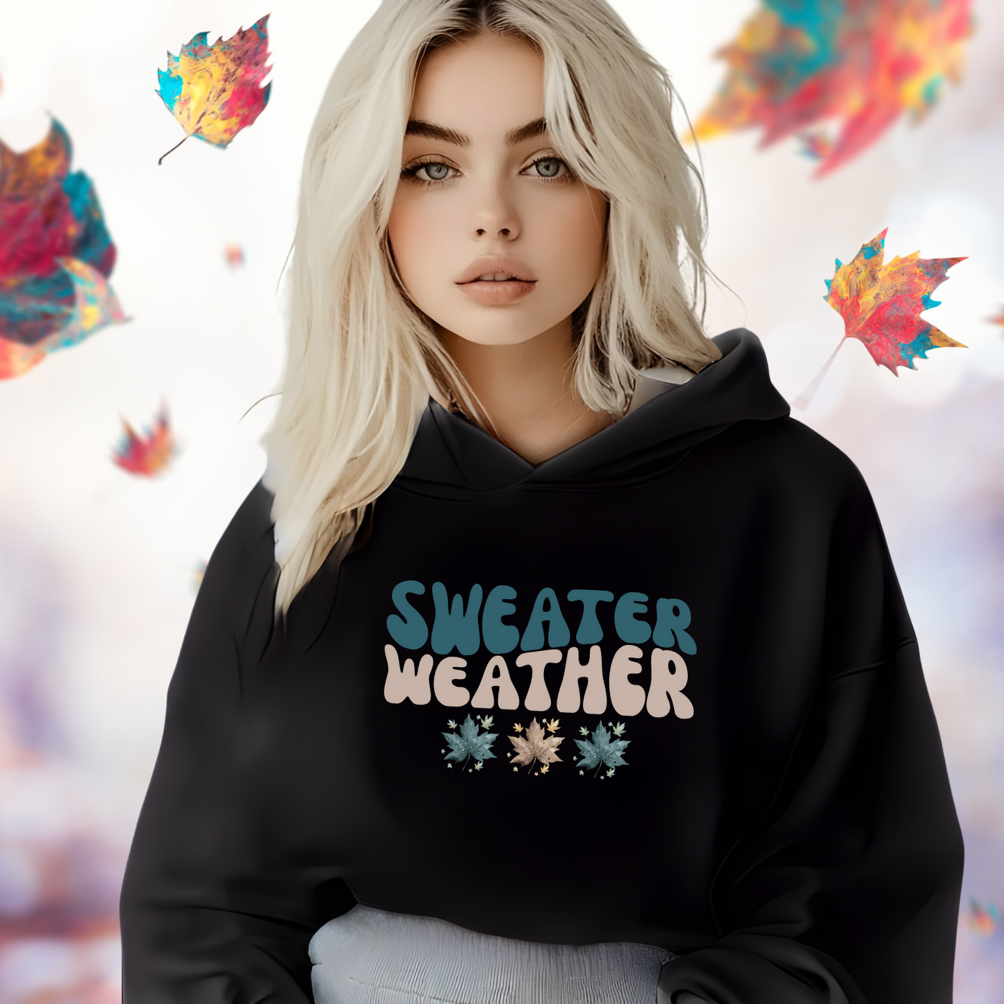 Sweater Weather Crop Hoodie