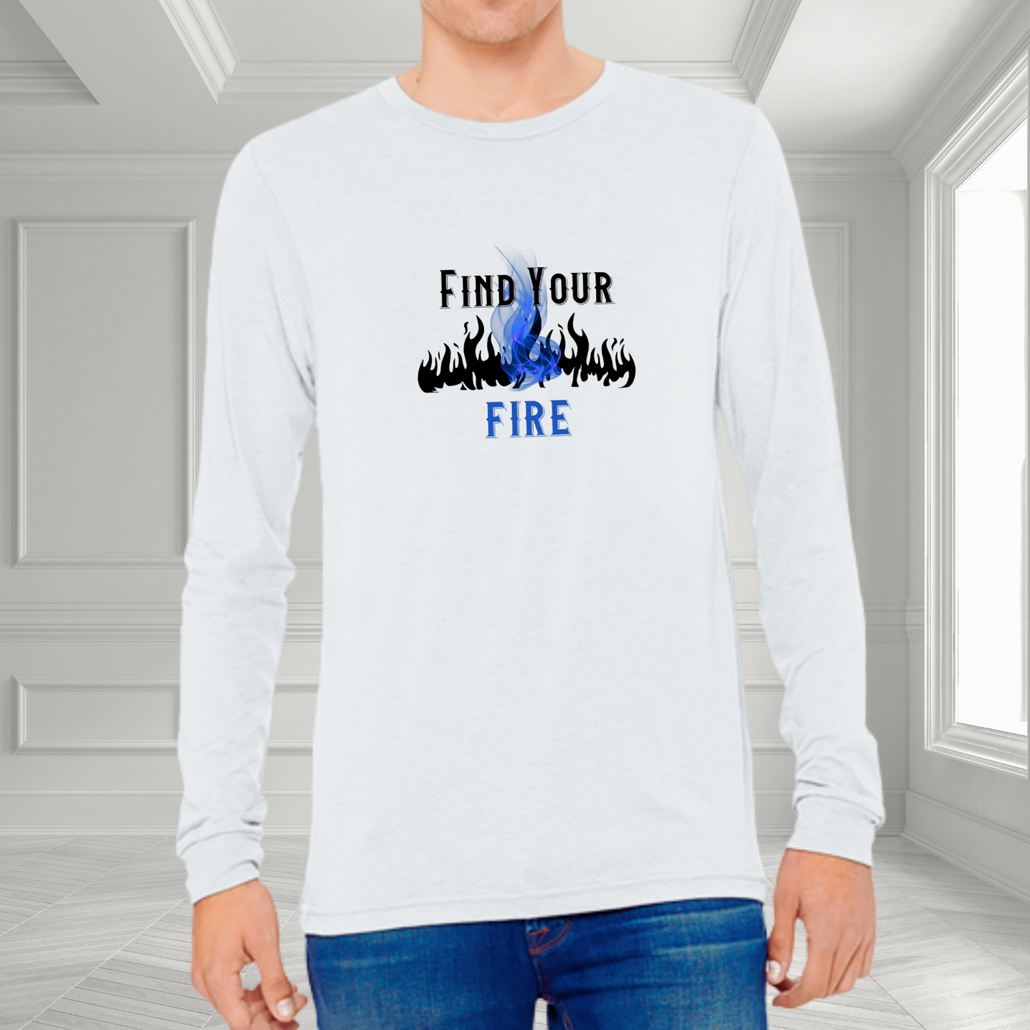 Find Your Fire Long Sleeve Tee
