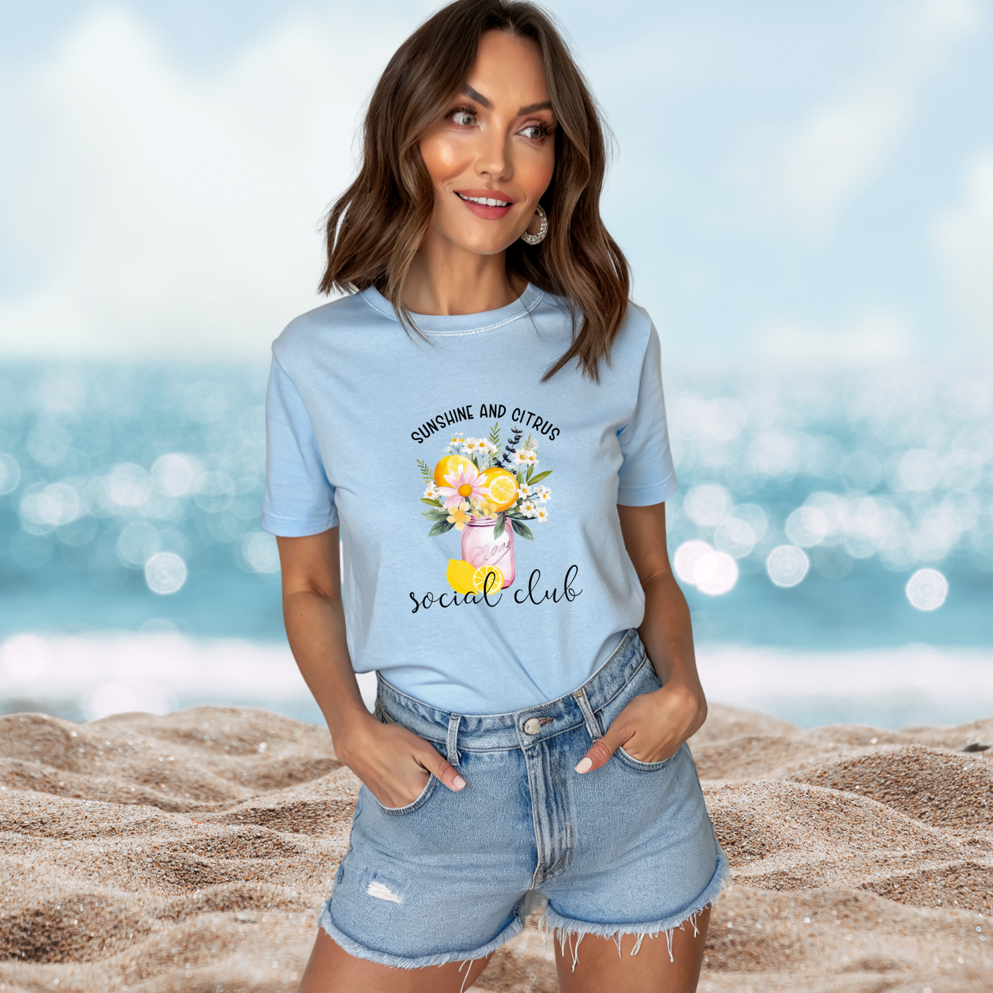 Sunshine And Citrus Social Club T-Shirt