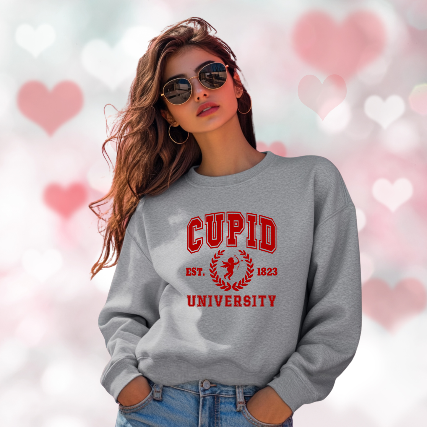 Cupid University Crewneck Sweatshirt