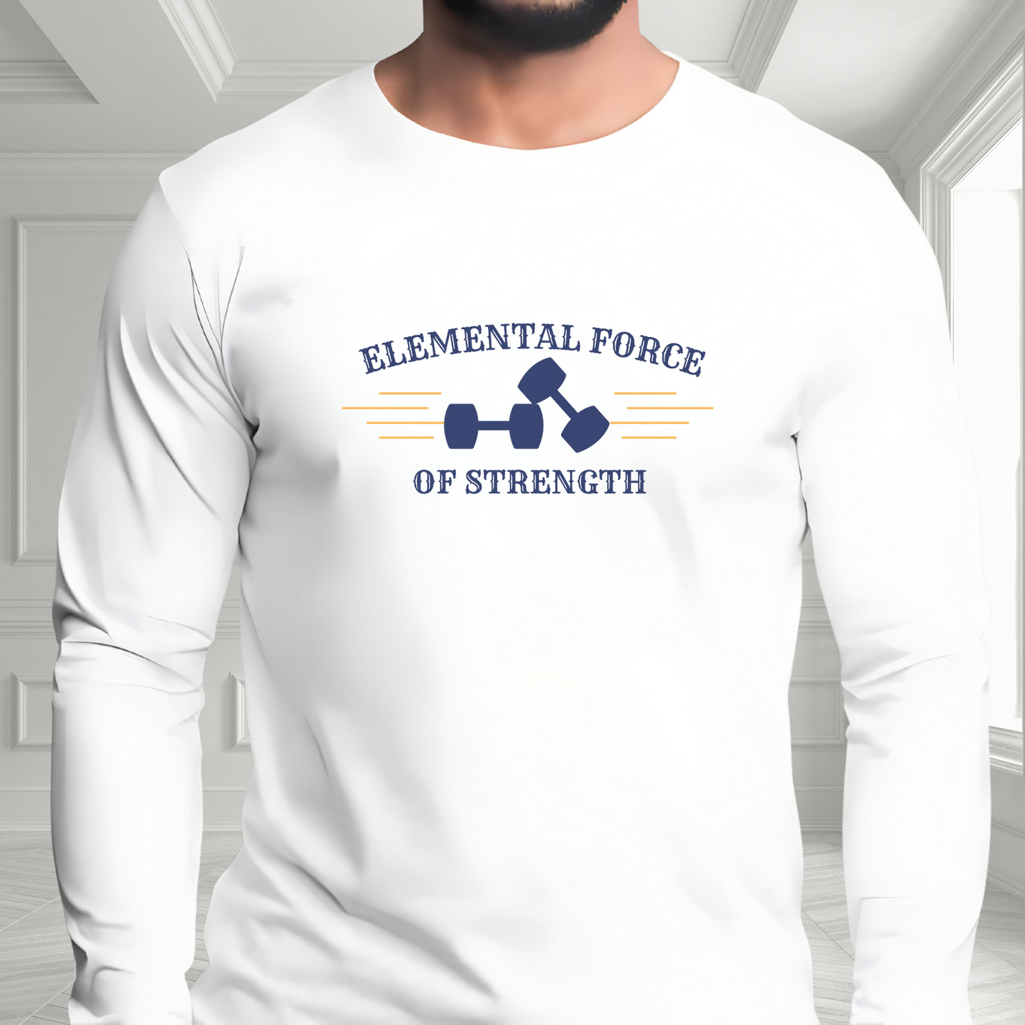 Elemental Force of Strength Long Sleeve Tee