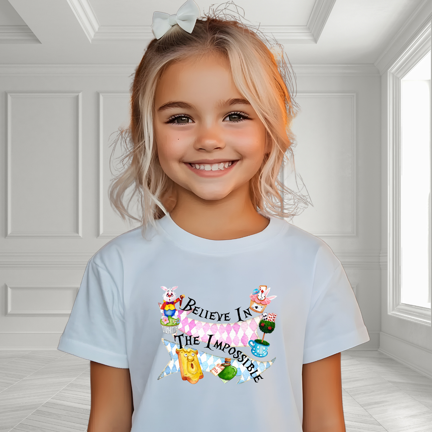 Believe In The Impossible Kid's T-Shirt