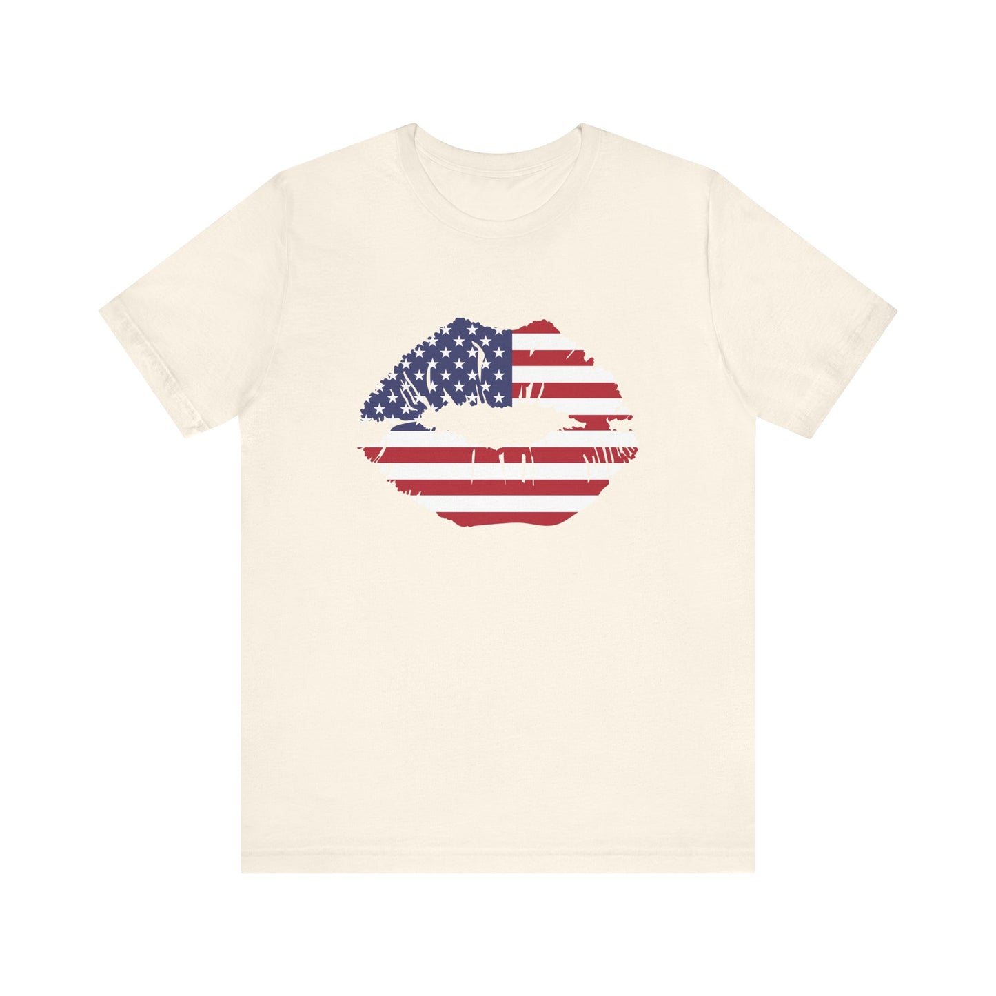 American Flag Lips T-Shirt