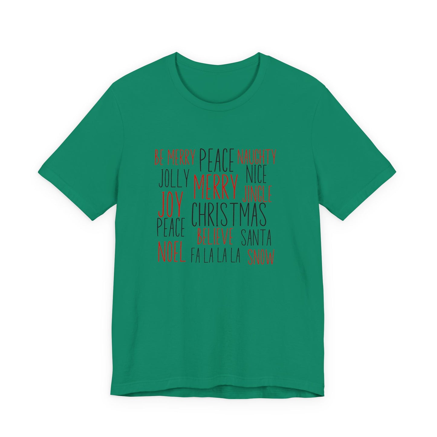 Festive Holiday Words T-Shirt