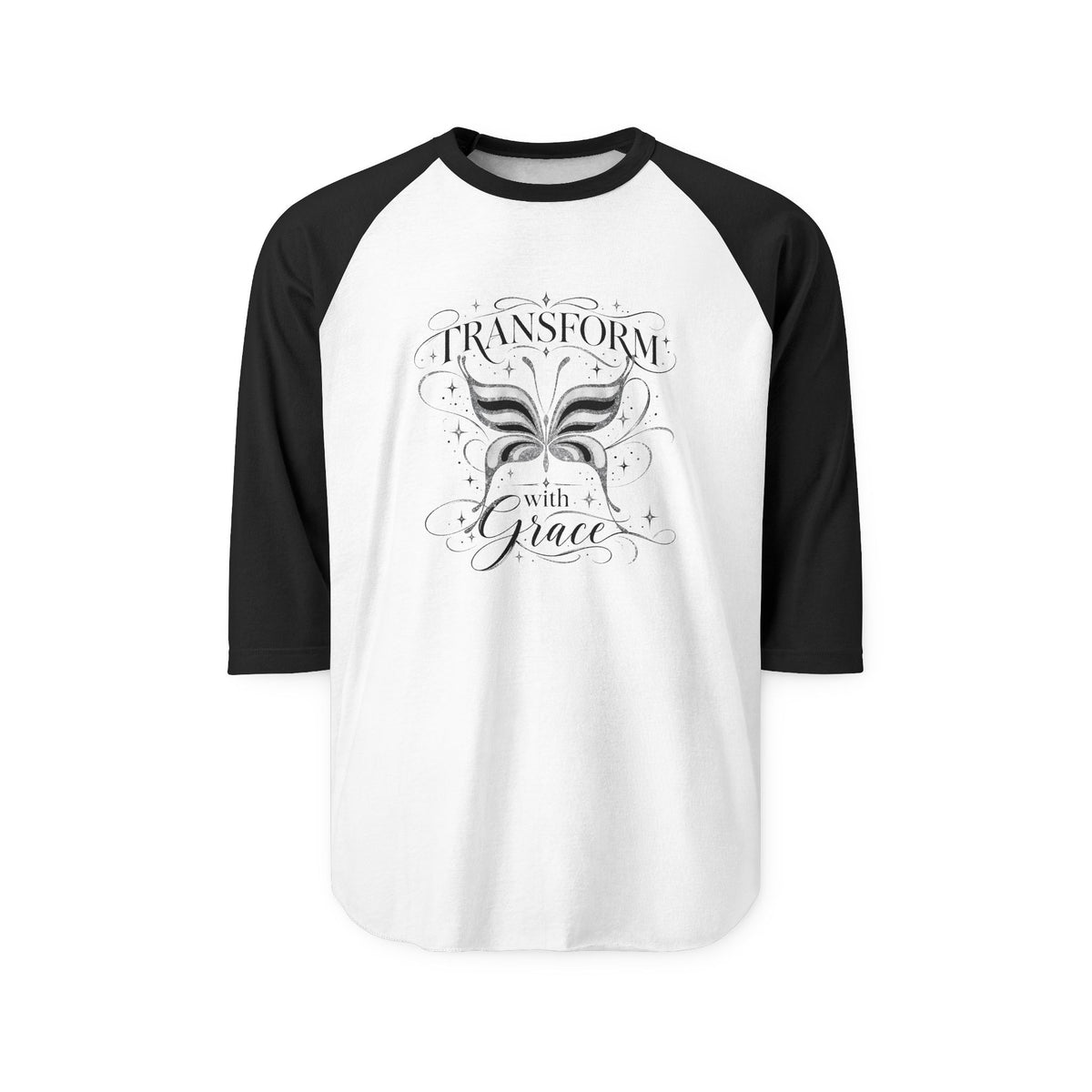 Transform With Grace Baseball Tee