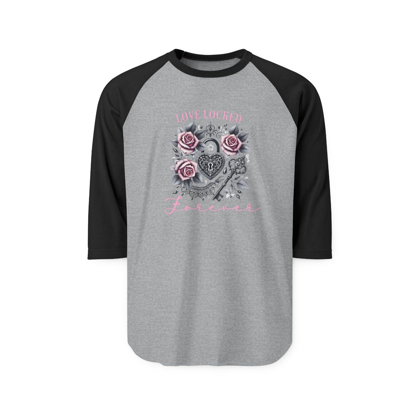Love Locked Forever Baseball Tee
