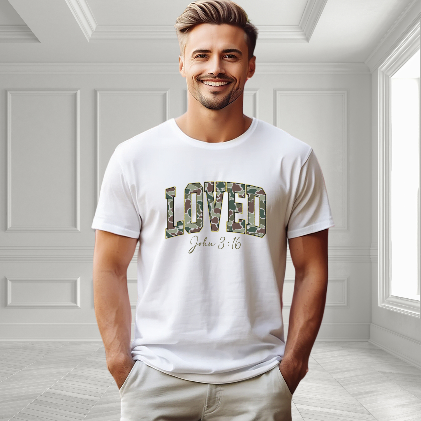 Loved John 3:16 T-Shirt