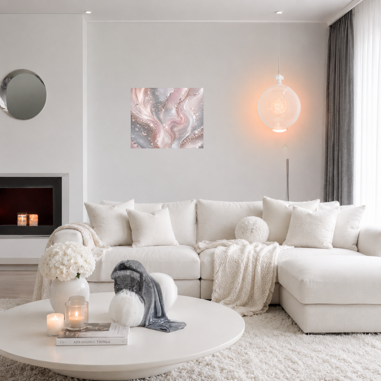 Shimmering Serenity Canvas Wall Art