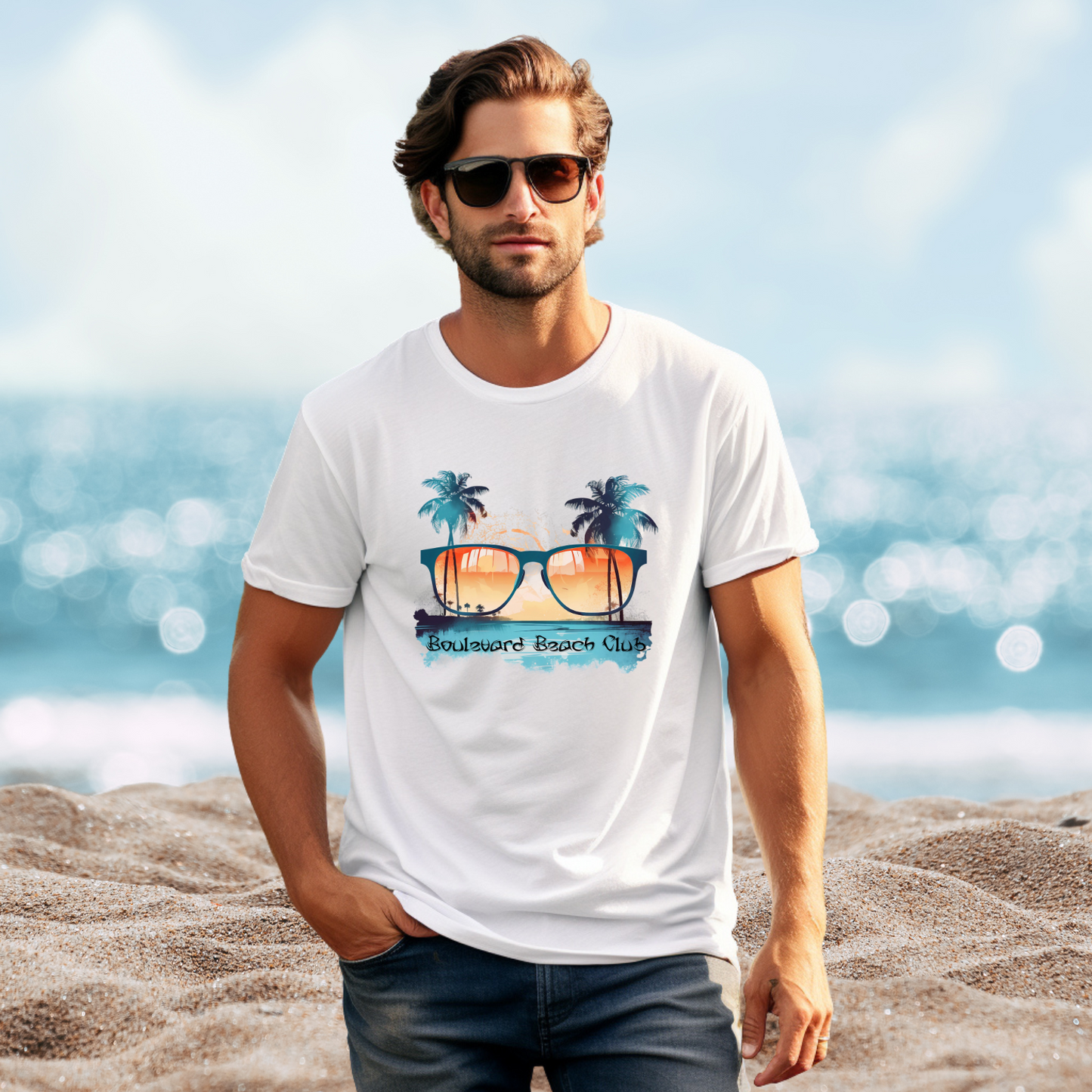 Boulevard Beach Club T-Shirt