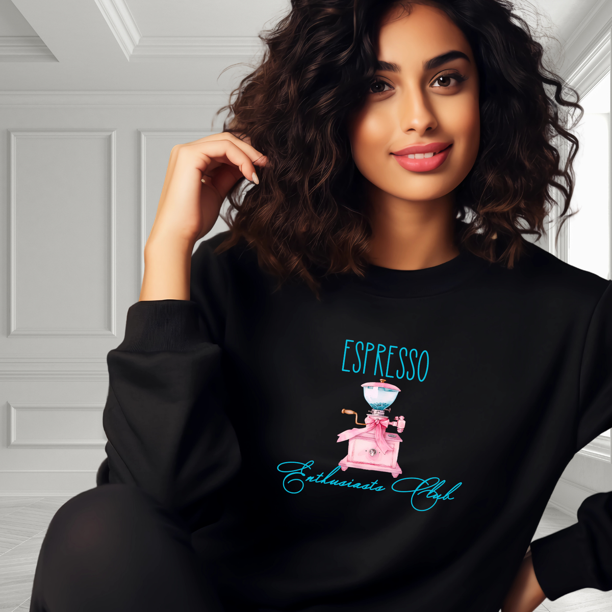 Espresso Enthusiasts Club Crewneck Sweatshirt