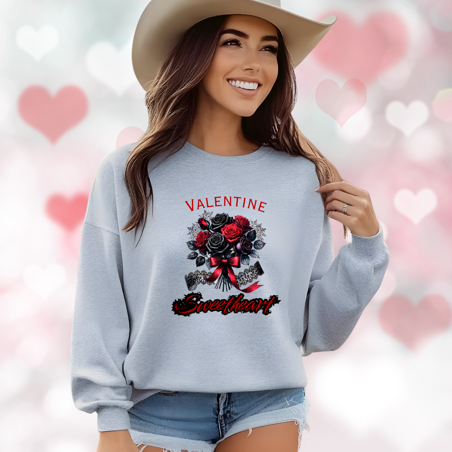 Valentine Sweetheart Crewneck Sweatshirt