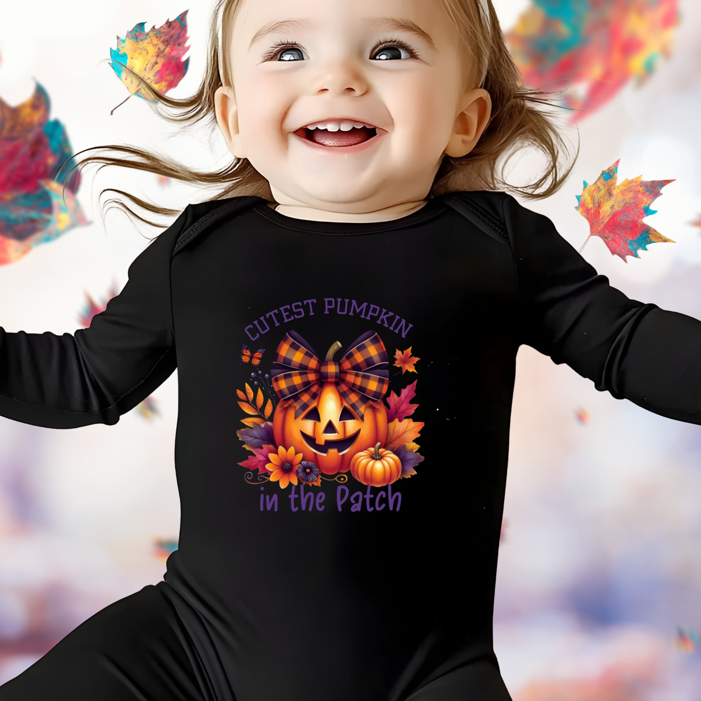 Cutest Pumpkin In The Patch Infant Long Sleeve Onesie