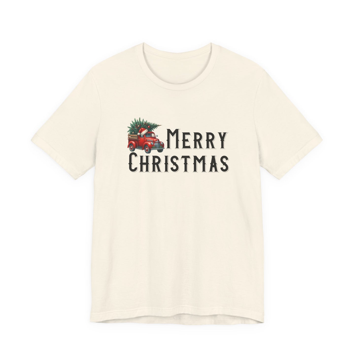Merry Christmas Vintage Truck T-Shirt