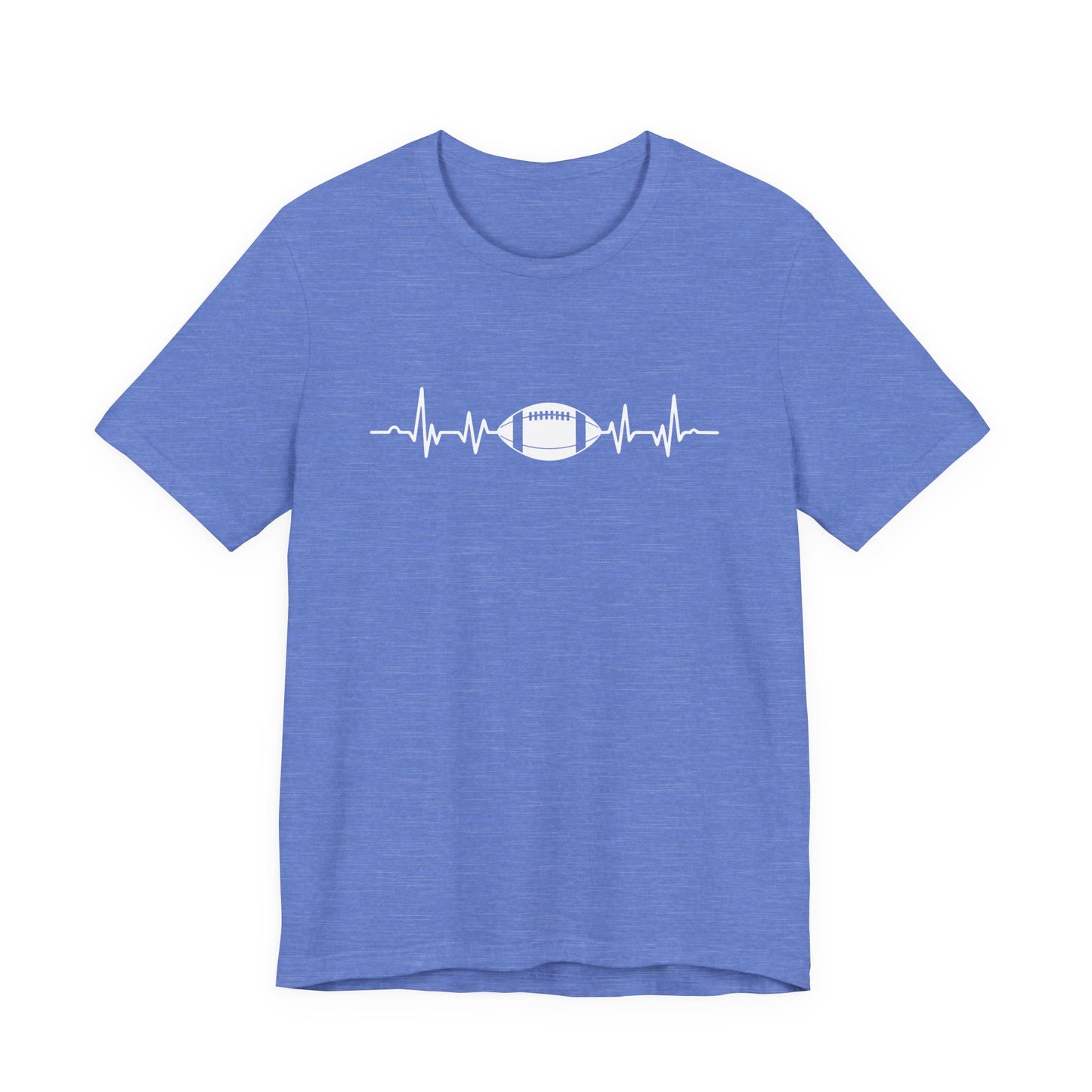 Football Heartbeat T-Shirt