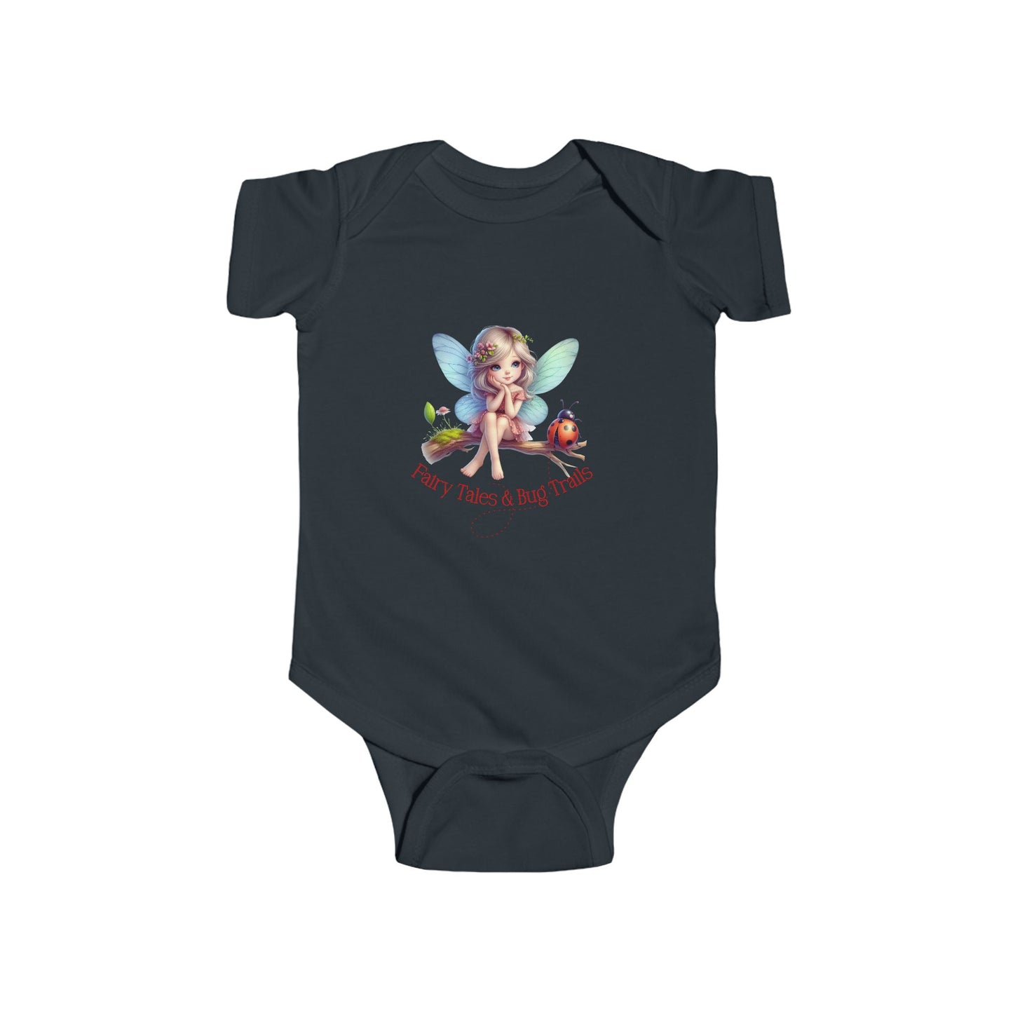 Fairy Tales & Bug Trails Infant Short Sleeve Onesie
