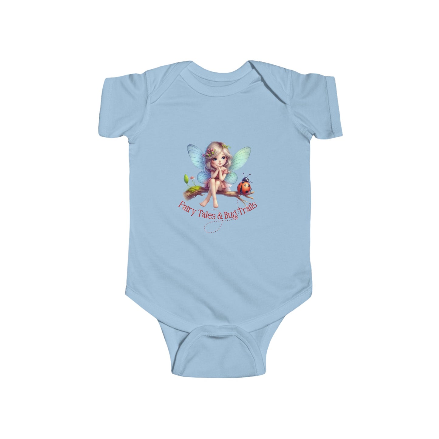 Fairy Tales & Bug Trails Infant Short Sleeve Onesie