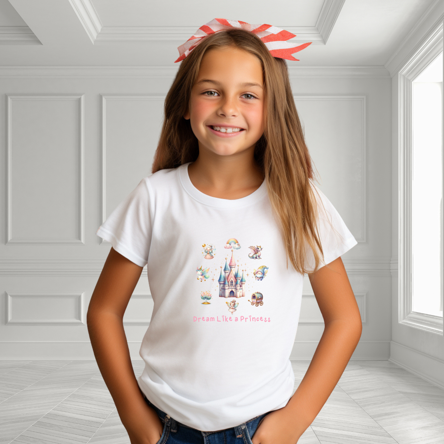 Dream Like A Princess Kid's T-Shirt