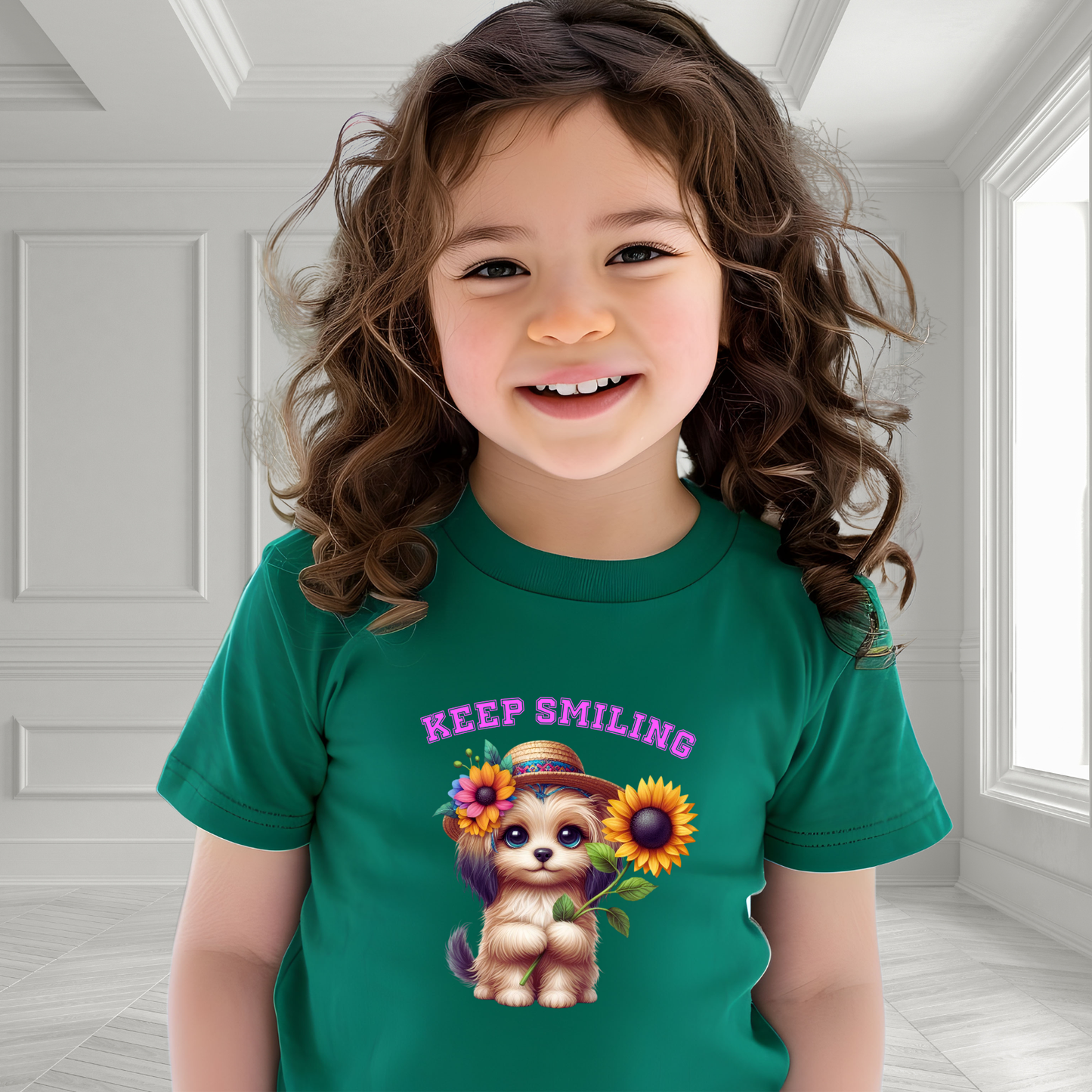 Keep Smiling Kid's T-Shirt