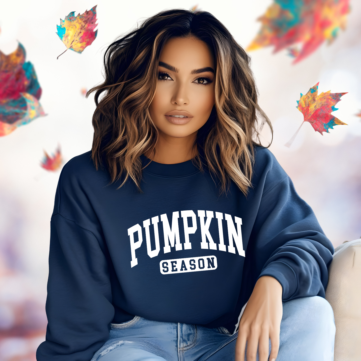Pumpkin Season Crewneck Sweatshirt