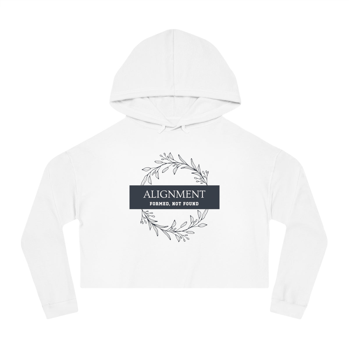 Alignment -Formed, Not Found Crop Hoodie