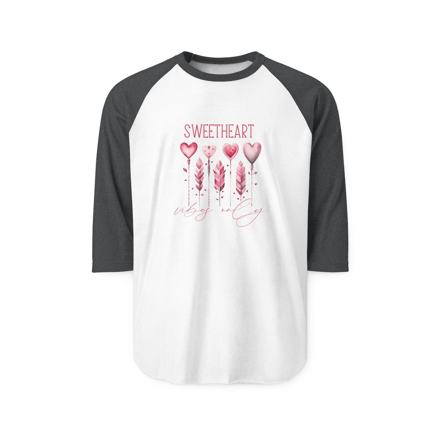Sweetheart Vibes Only Baseball Tee