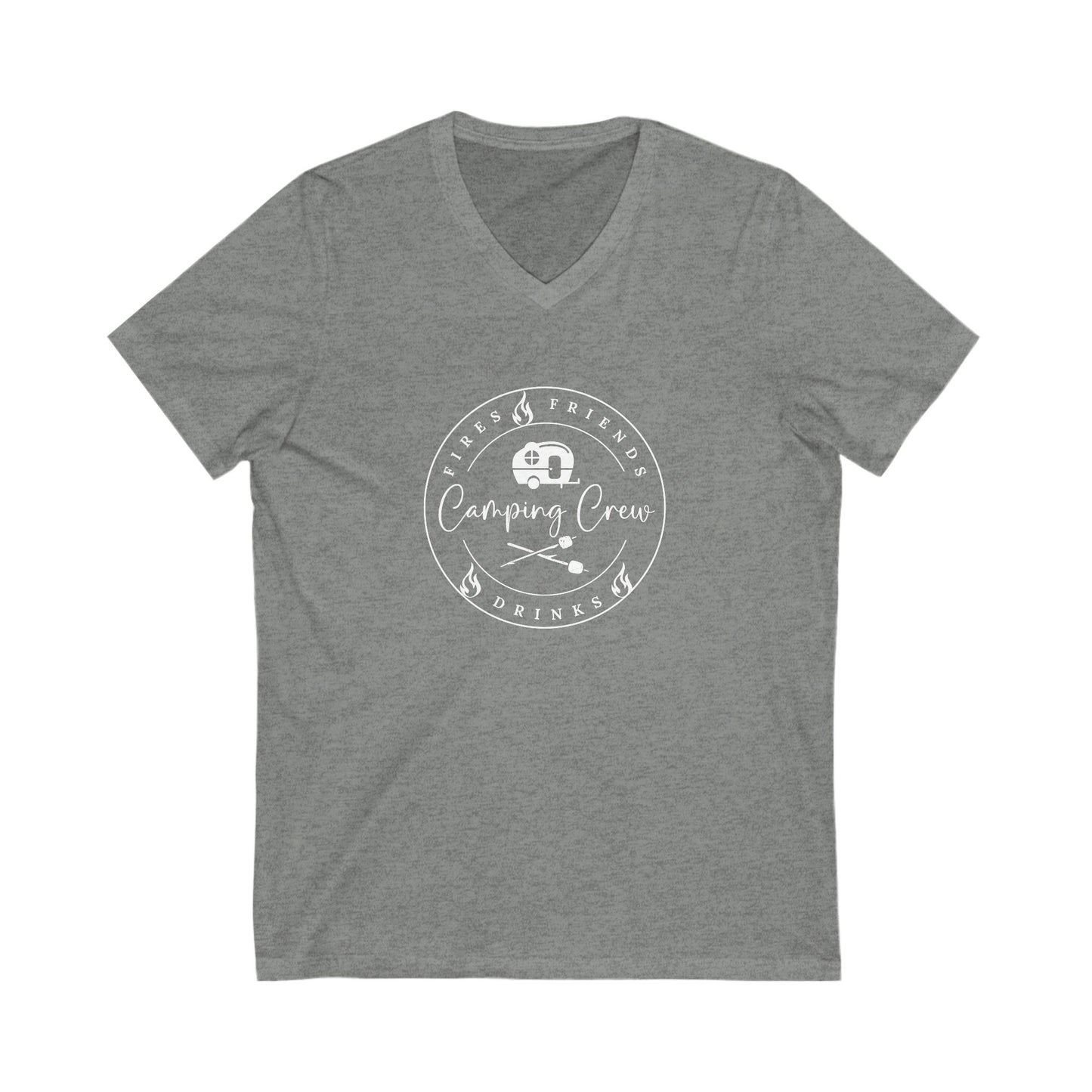 Camping Crew V-Neck Tee