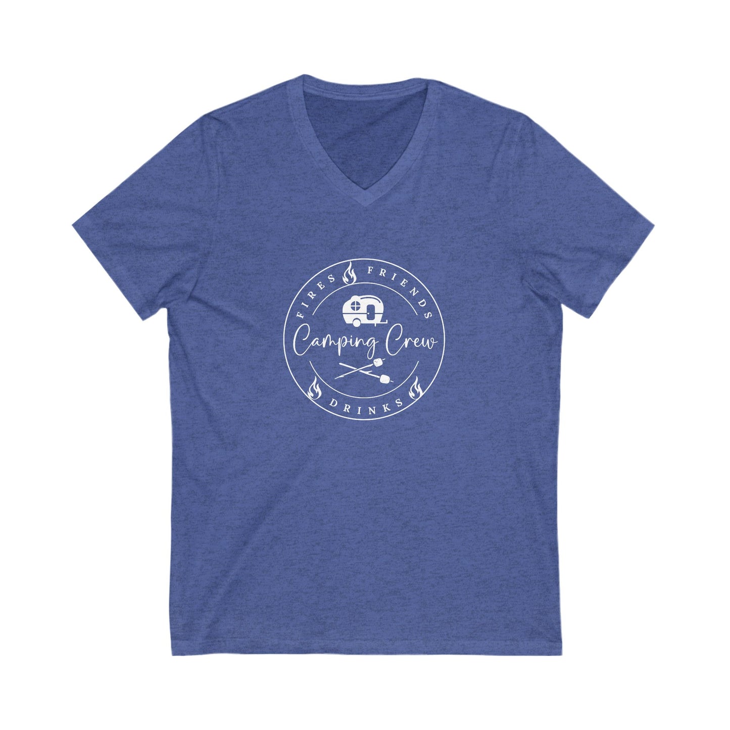 Camping Crew V-Neck Tee
