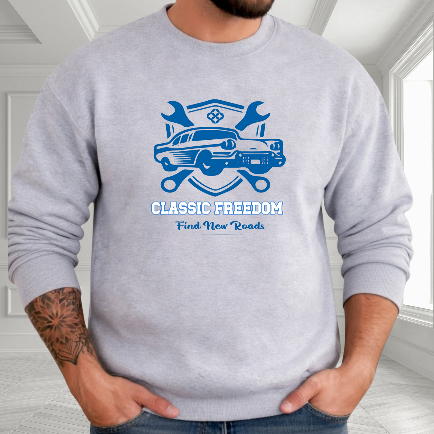 Classic Freedom Crewneck Sweatshirt