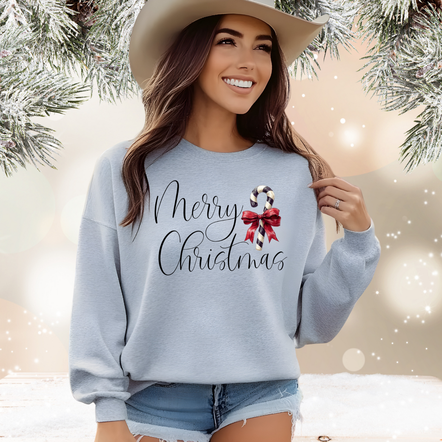 Merry Christmas Crewneck Sweatshirt