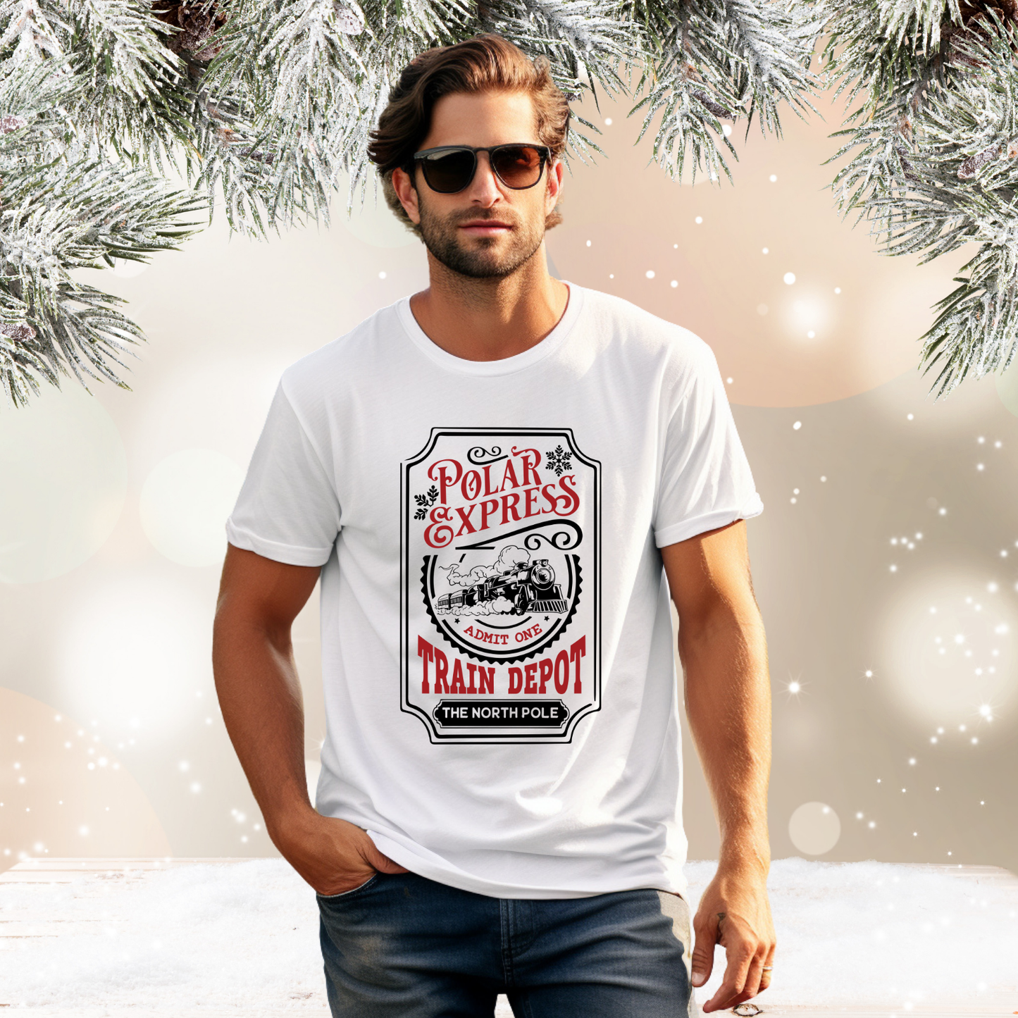 Polar Express Train Depot T‑Shirt