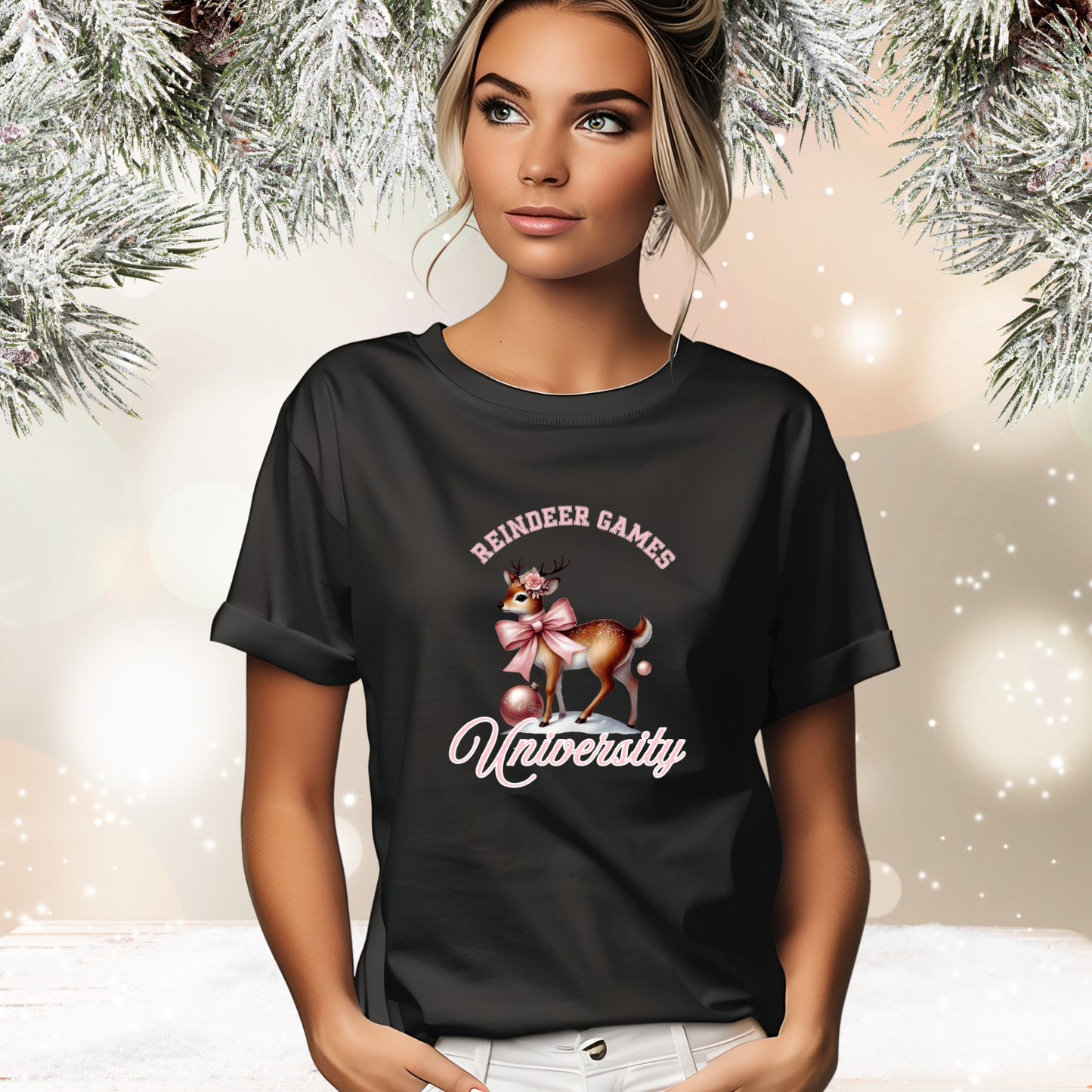 Reindeer Games University T-Shirt