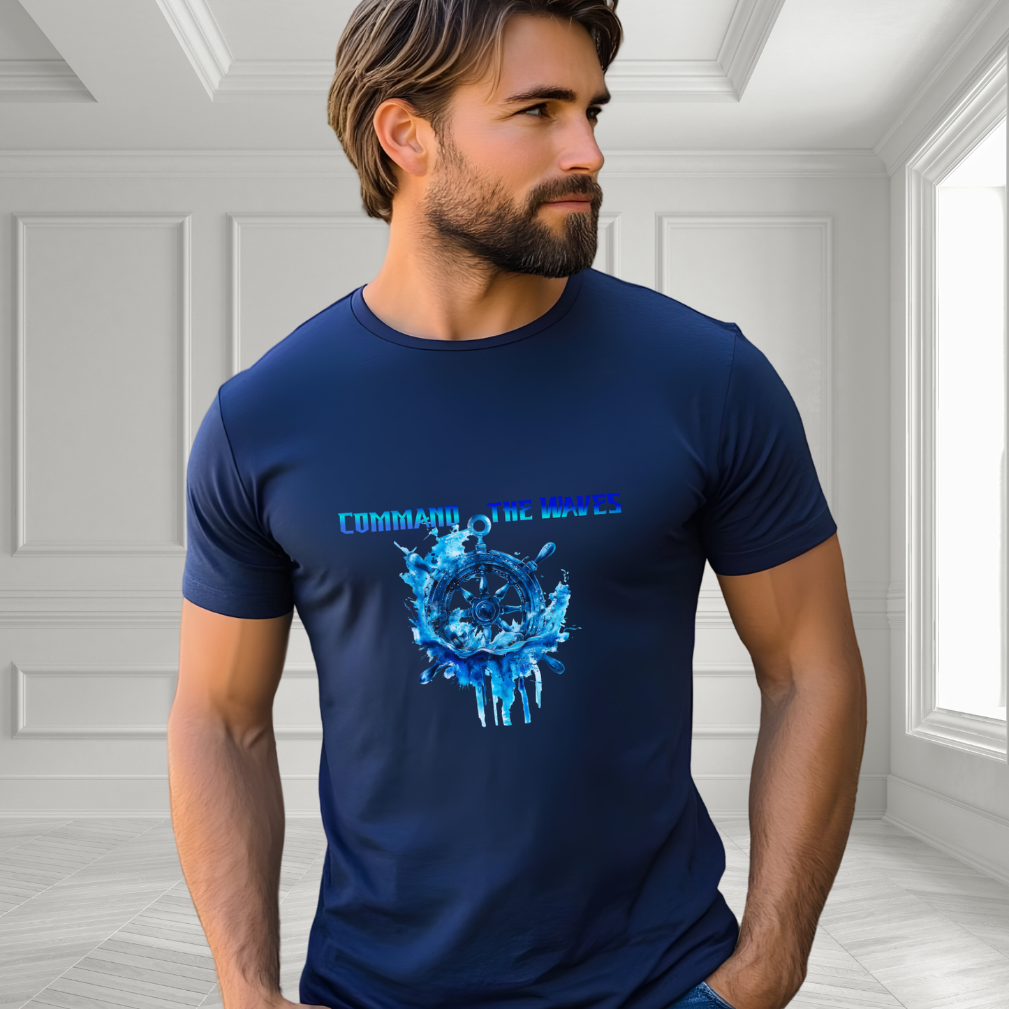 Command The Waves T-Shirt