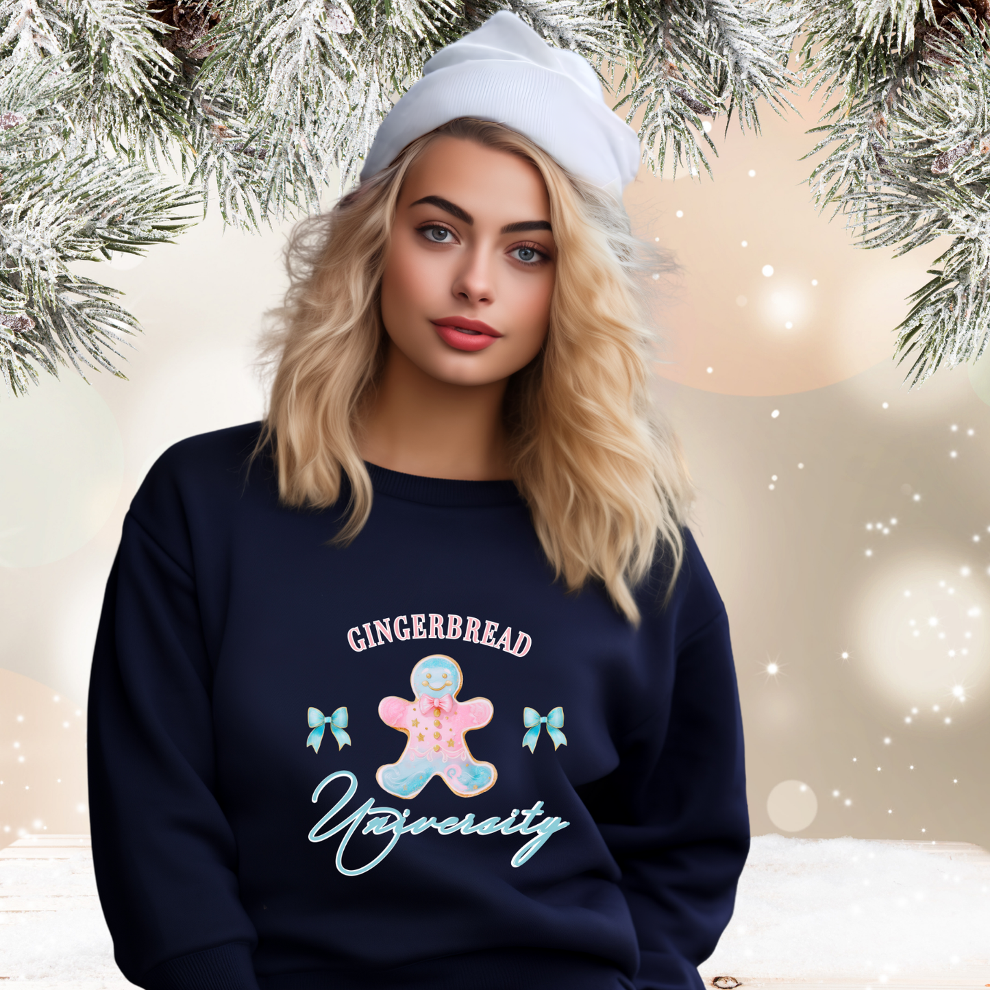 Gingerbread University Crewneck Sweatshirt