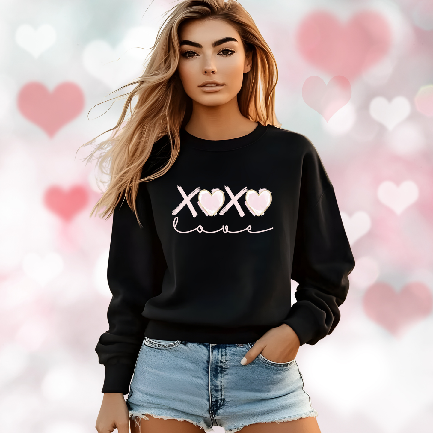 XO Love Crewneck Sweatshirt
