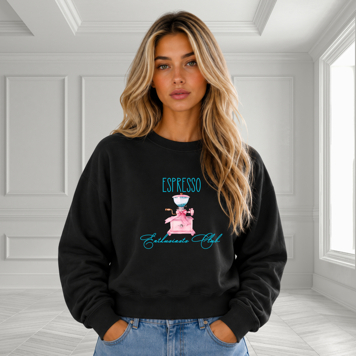 Espresso Enthusiasts Club Crewneck Sweatshirt