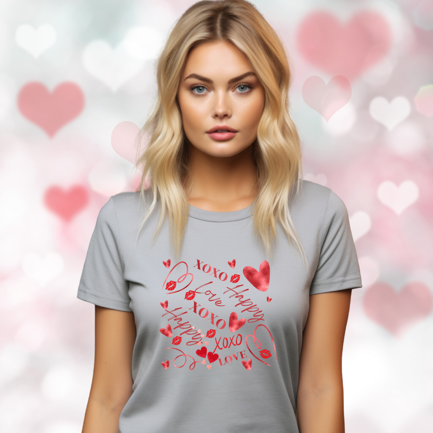 Valentine Word Art T-Shirt