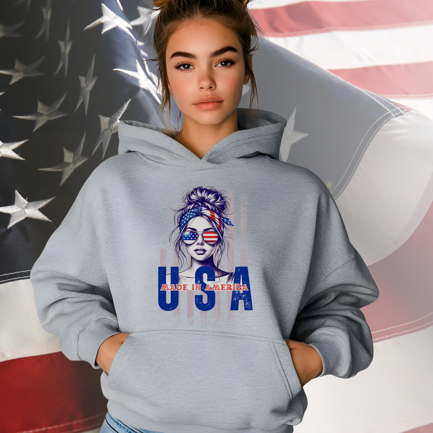 Made In America Pullover Hoodie