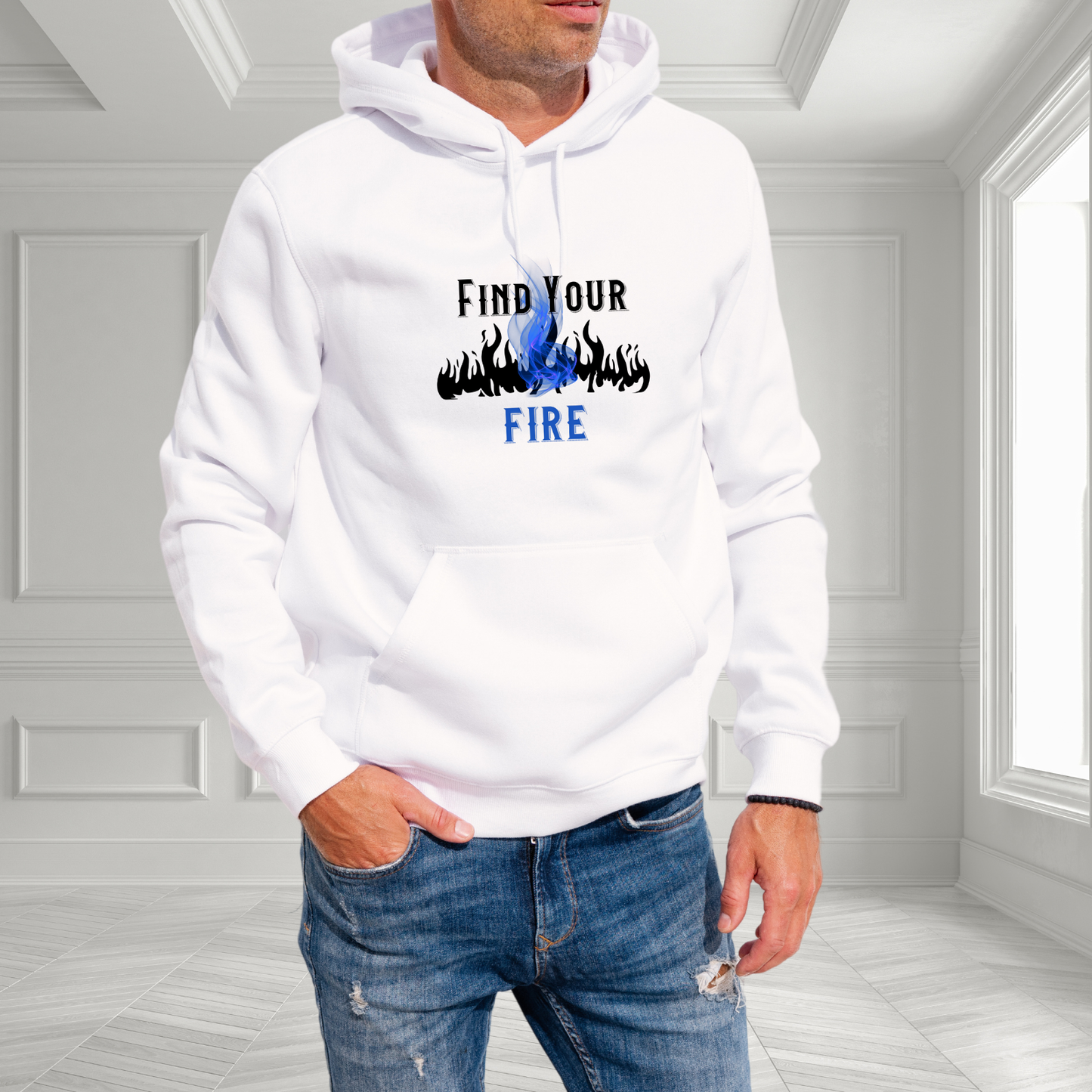 Find Your Fire Pullover Hoodie