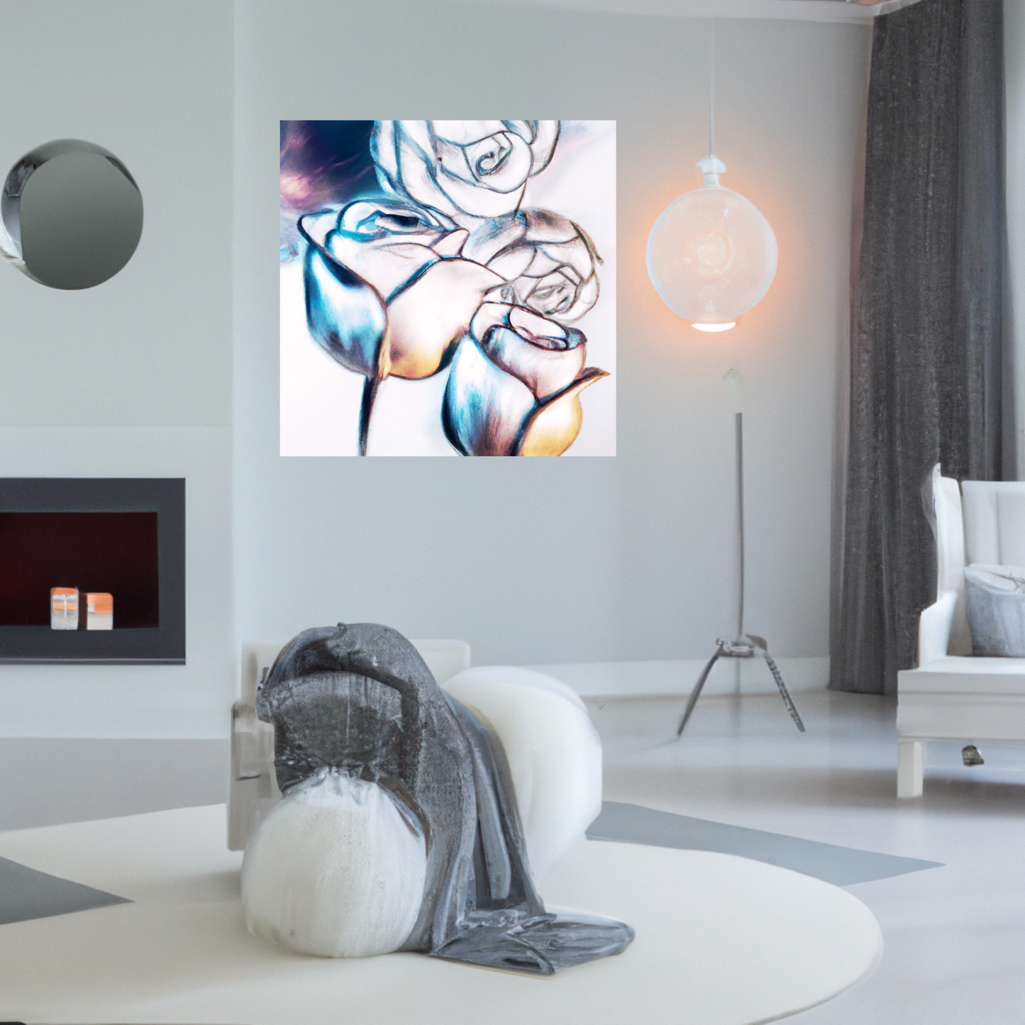 Cheerful Bloom Canvas Wall Art