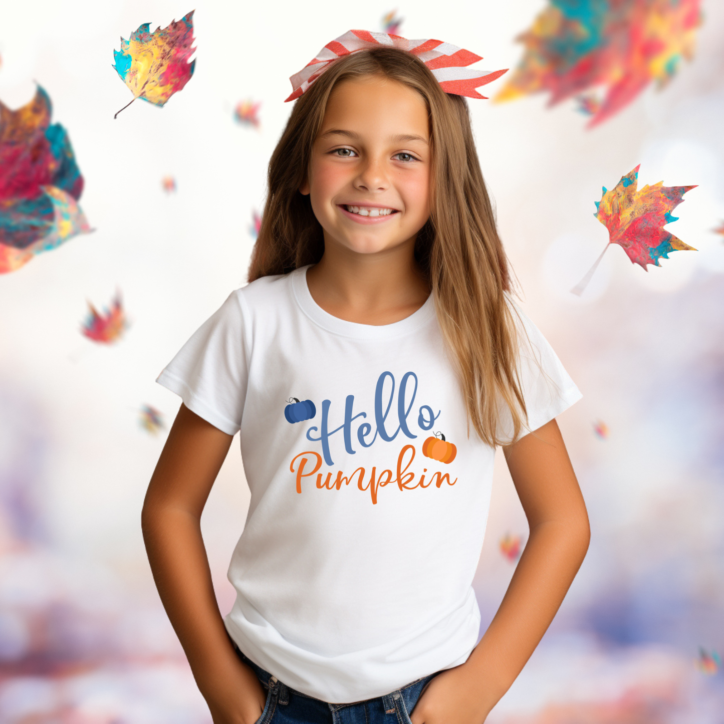 Hello Pumpkin Kid’s T-Shirt